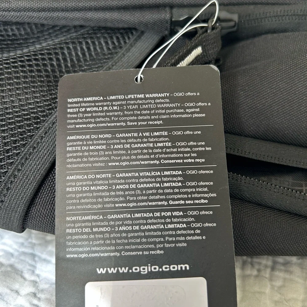 OGIO Black and Gray Men's Backpack